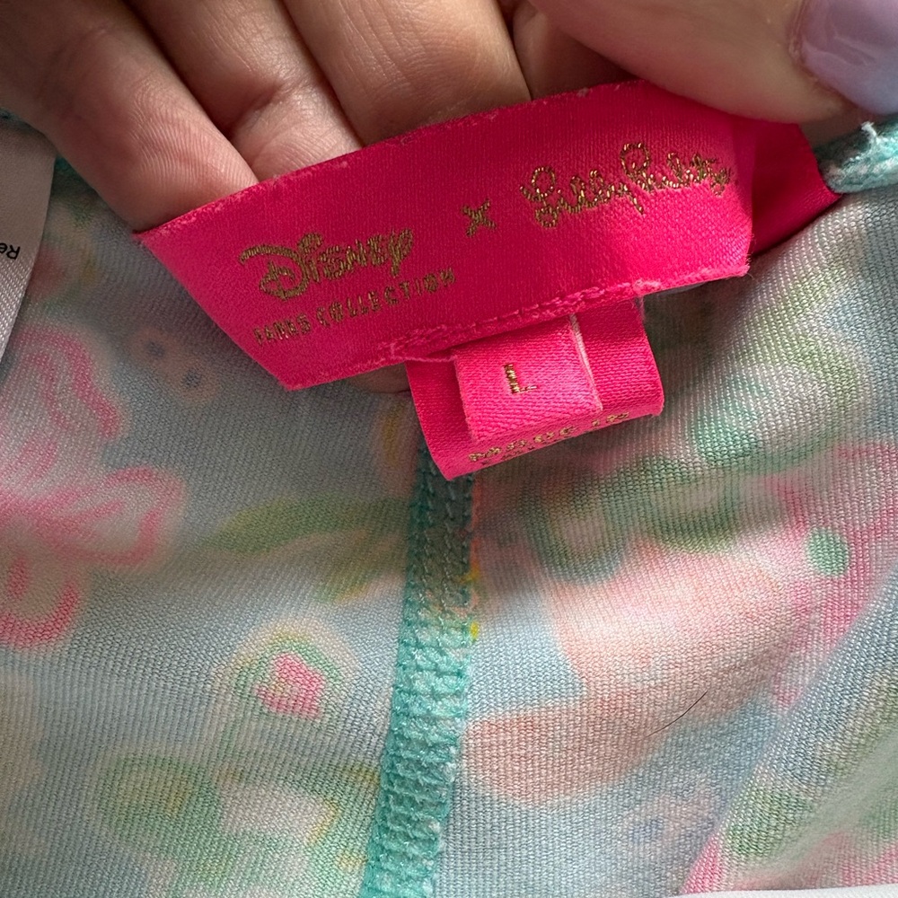 Lilly Luxletic Flamingo Pattern Leggings - Picture 2 of 3